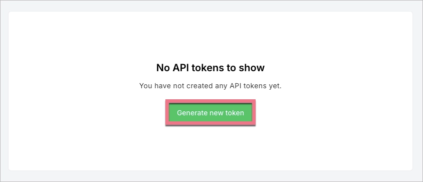 Generating token in MailerLite