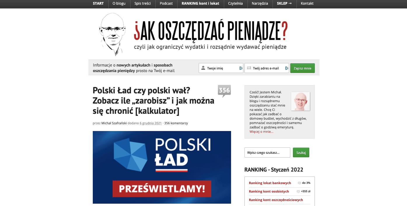 polski ład wpis blogowy
