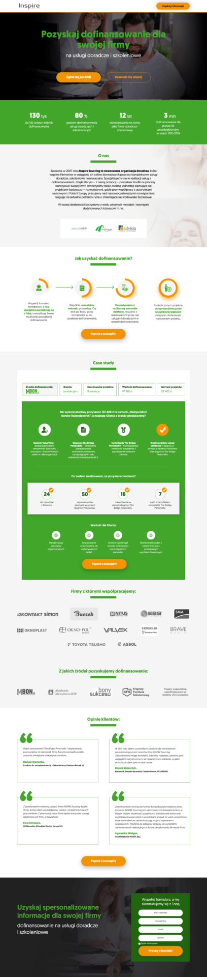 INSPIRE landing page