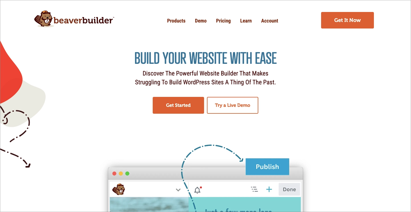 Best Landing Page WordPress Plugin: 6. Beaver Builder