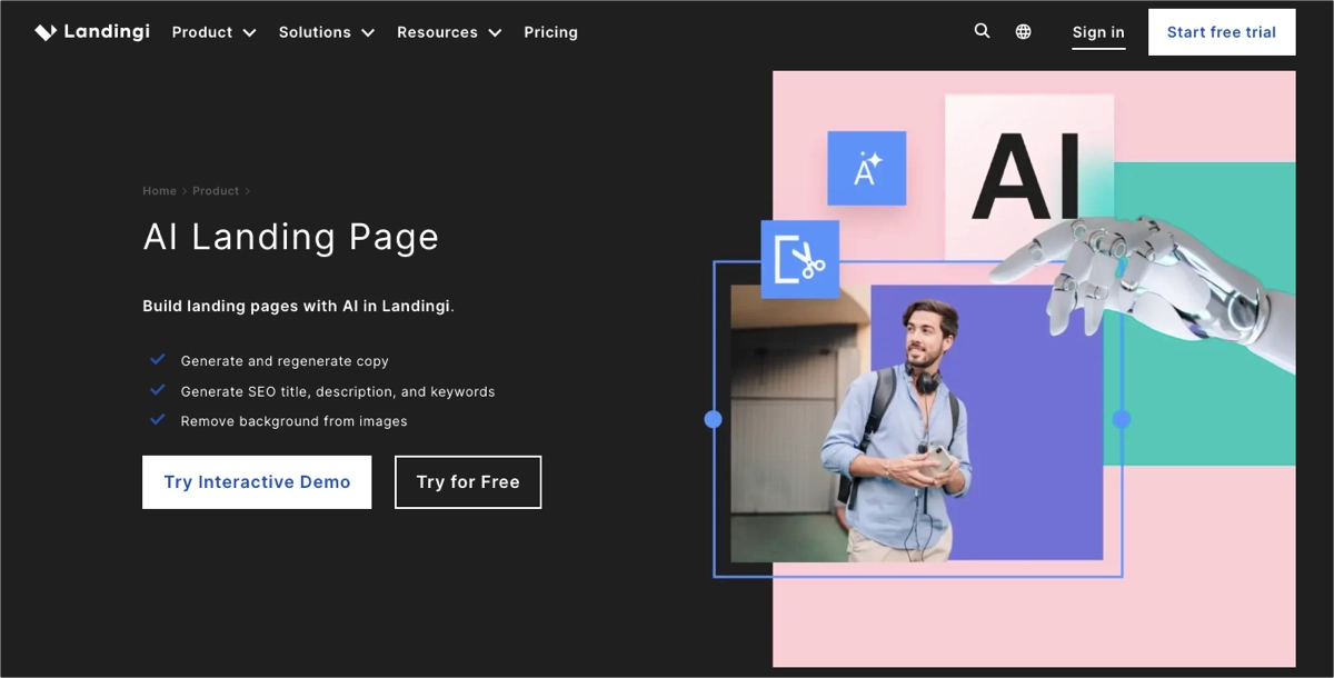 le meilleur outil pour créer des landing pages pour l'industrie automobile