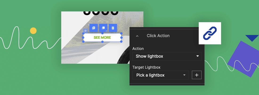 click action for lightbox