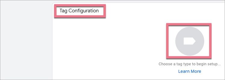 Tag Configuration in GTM