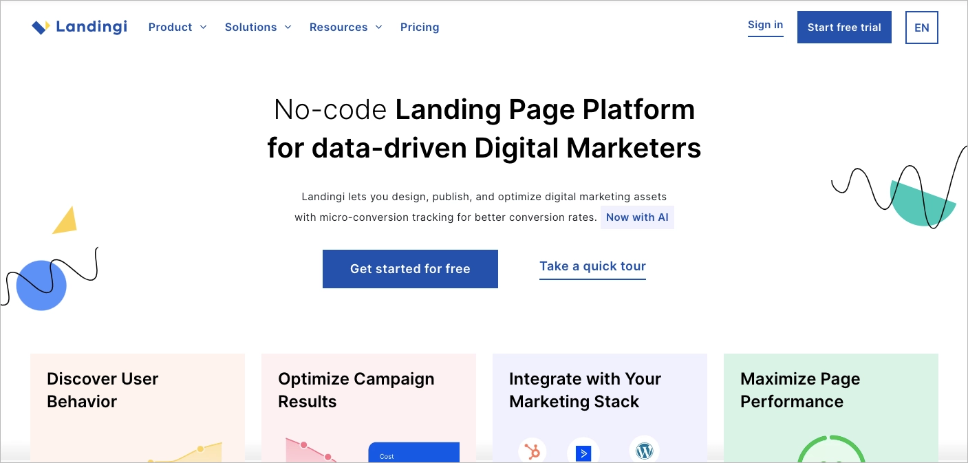Best A/B Tool for Landing Pages: Landingi