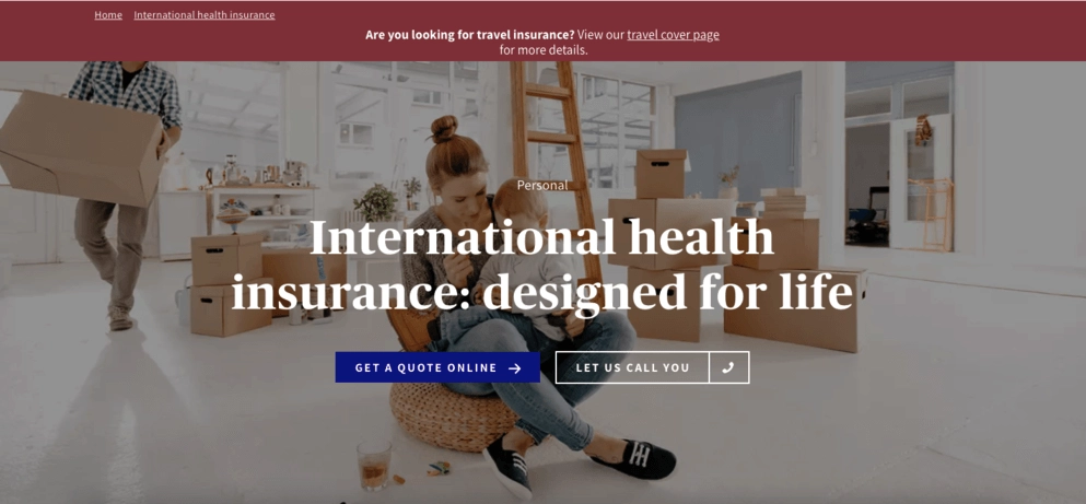 Seguro de saúde (website)
