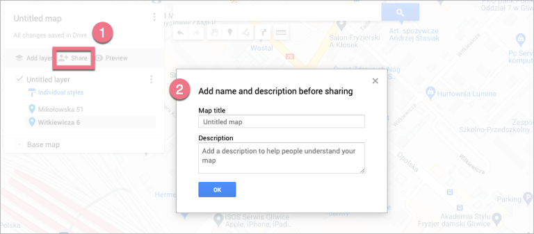 Adding Google maps (with the HTML widget) | Help Center | Landingi
