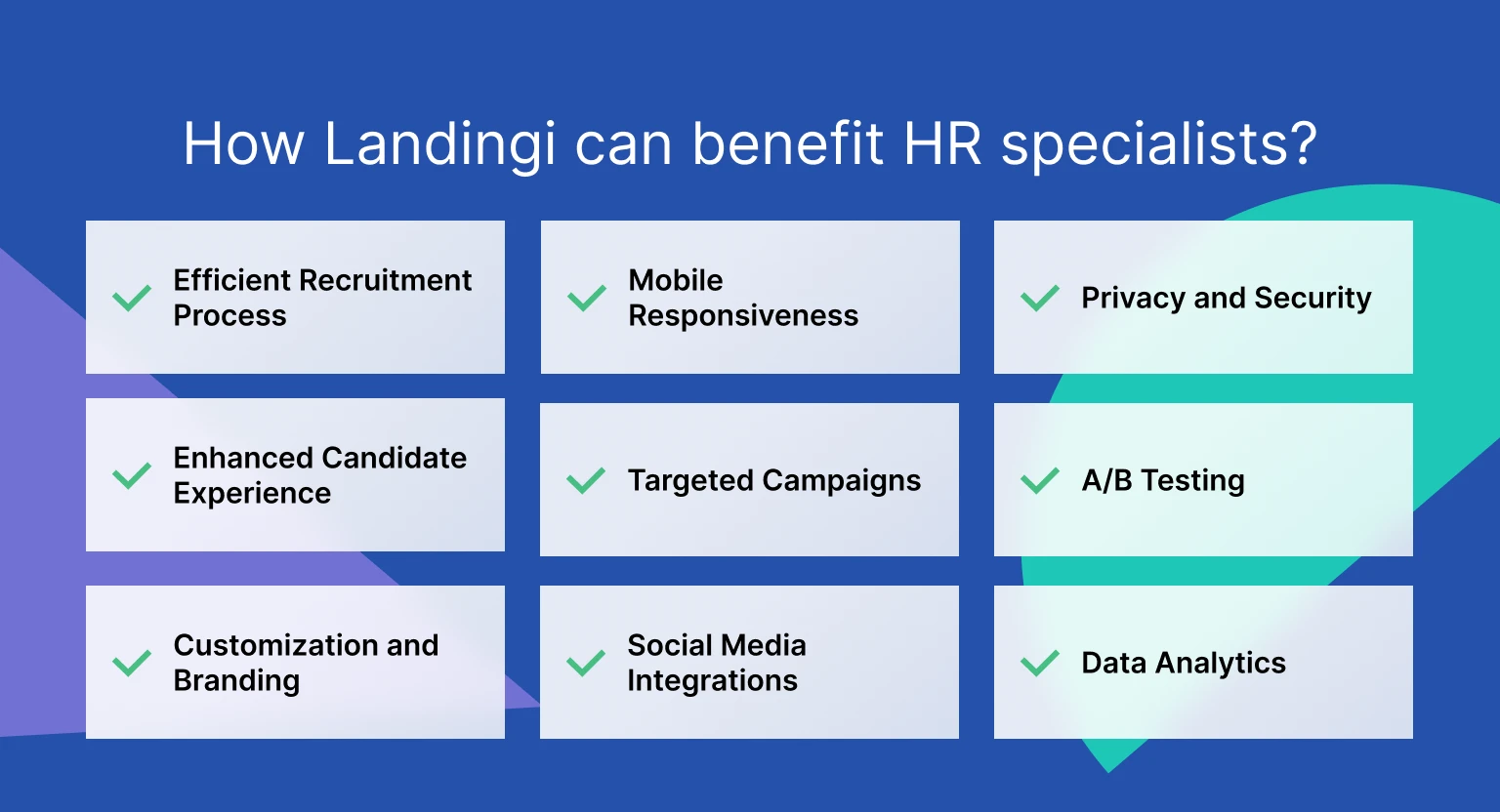 List of benefits for HR specialists