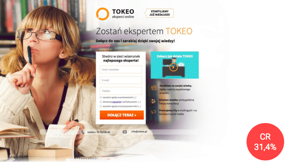 landingi tokeo case study personalization 3