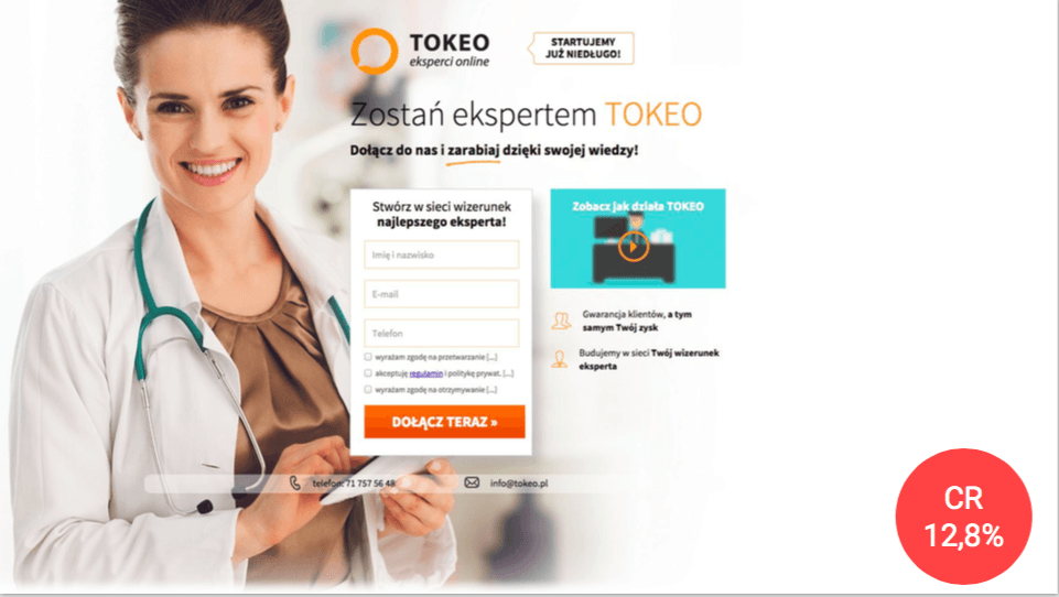 landingi tokeo case study personalization 2