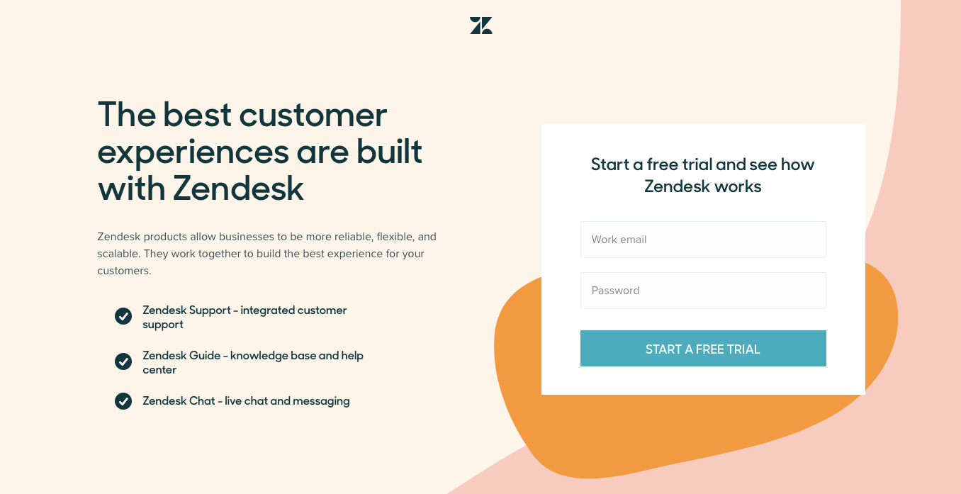 Ecommerce Landing Page Example Zendesk