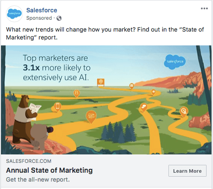 Salesforce Annual State Facebook