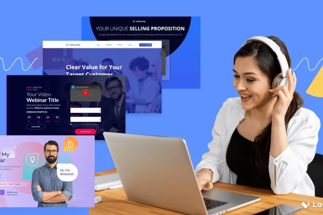 Webinar landing page examples - article cover