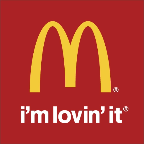 Publicidade do McDonald's com um texto de anúncio bastante curto