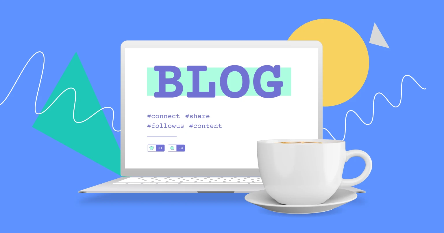 How to use blog for your brand identity – blog cover