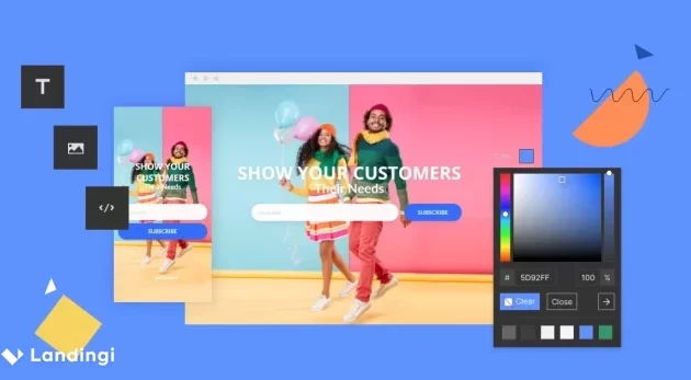 Landing page design principles - article cover