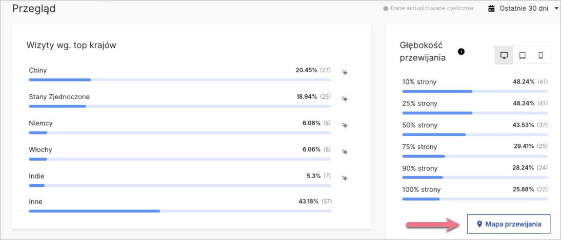 Gdzie znaleźć Mapę przewijania w Landingi &ndash; krok 3