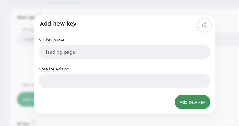 Adding new API for SARE and Landingi integration