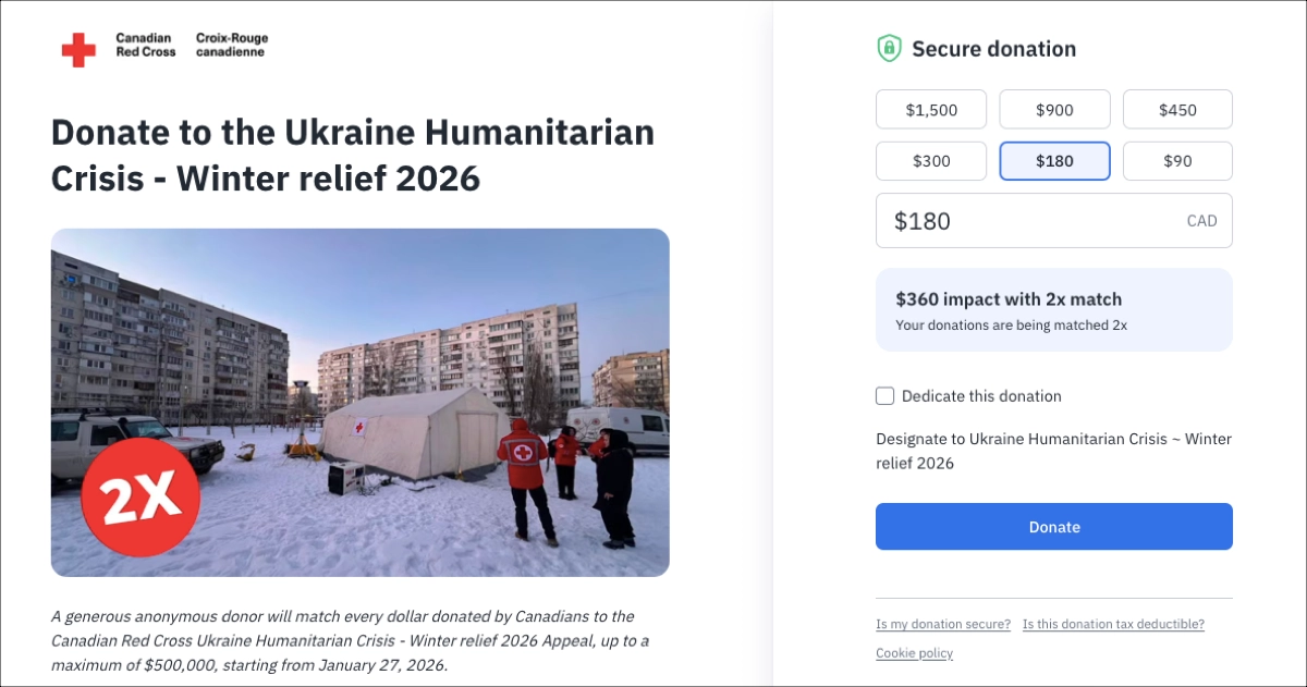 grundl&aelig;ggende landing page for nonprofitorganisation
