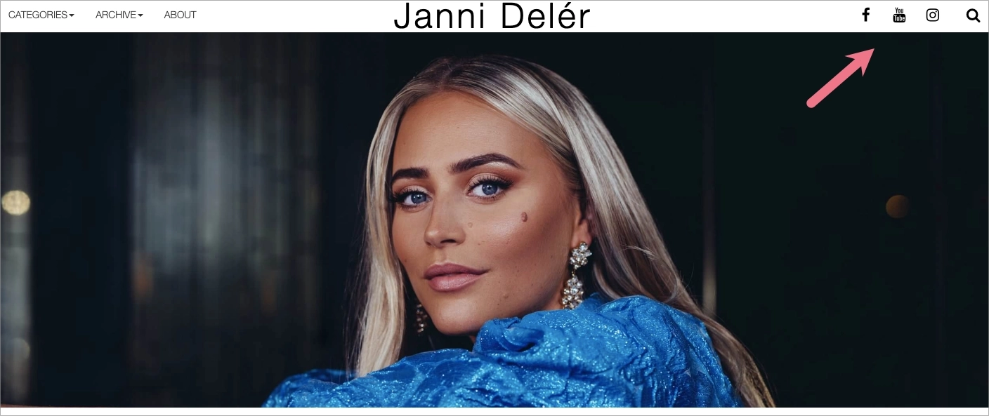 janni deler website