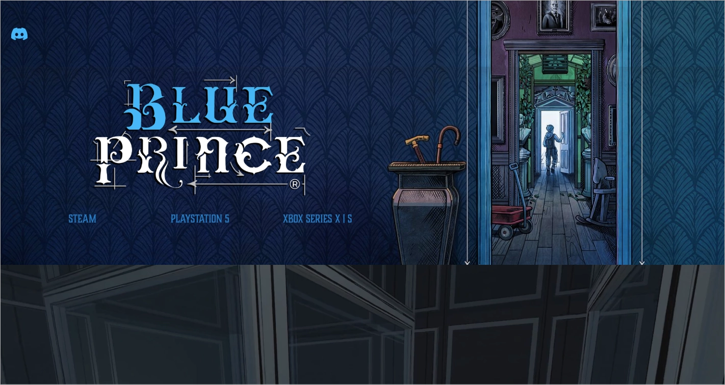 Exemplo de jogo landing page: Príncipe Azul
