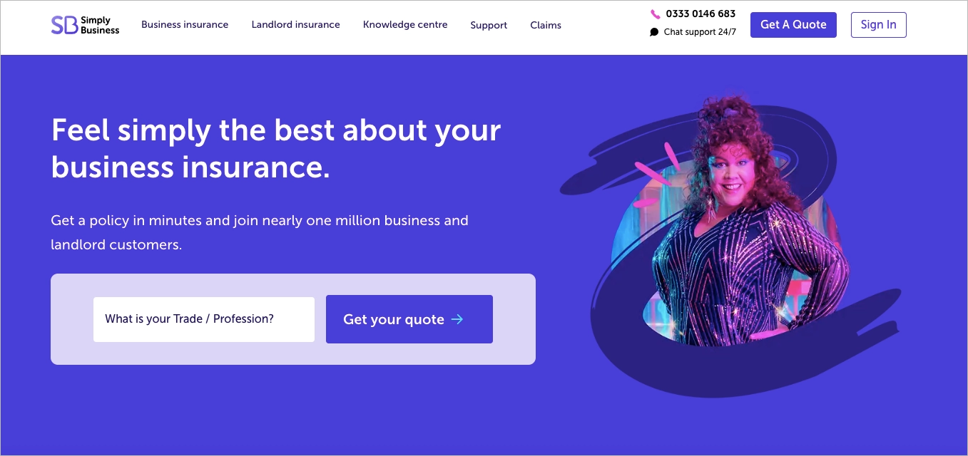 Exemplo de alta conversão landing page
