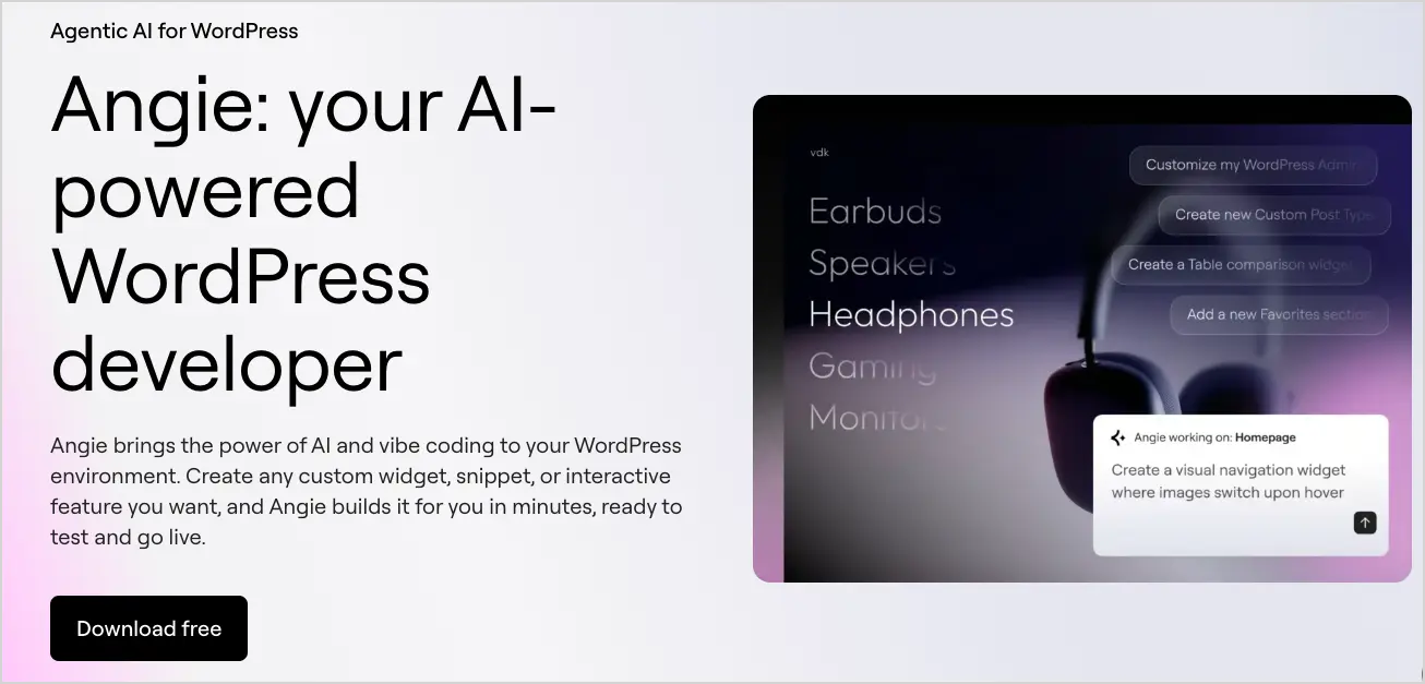 AI landing page generator