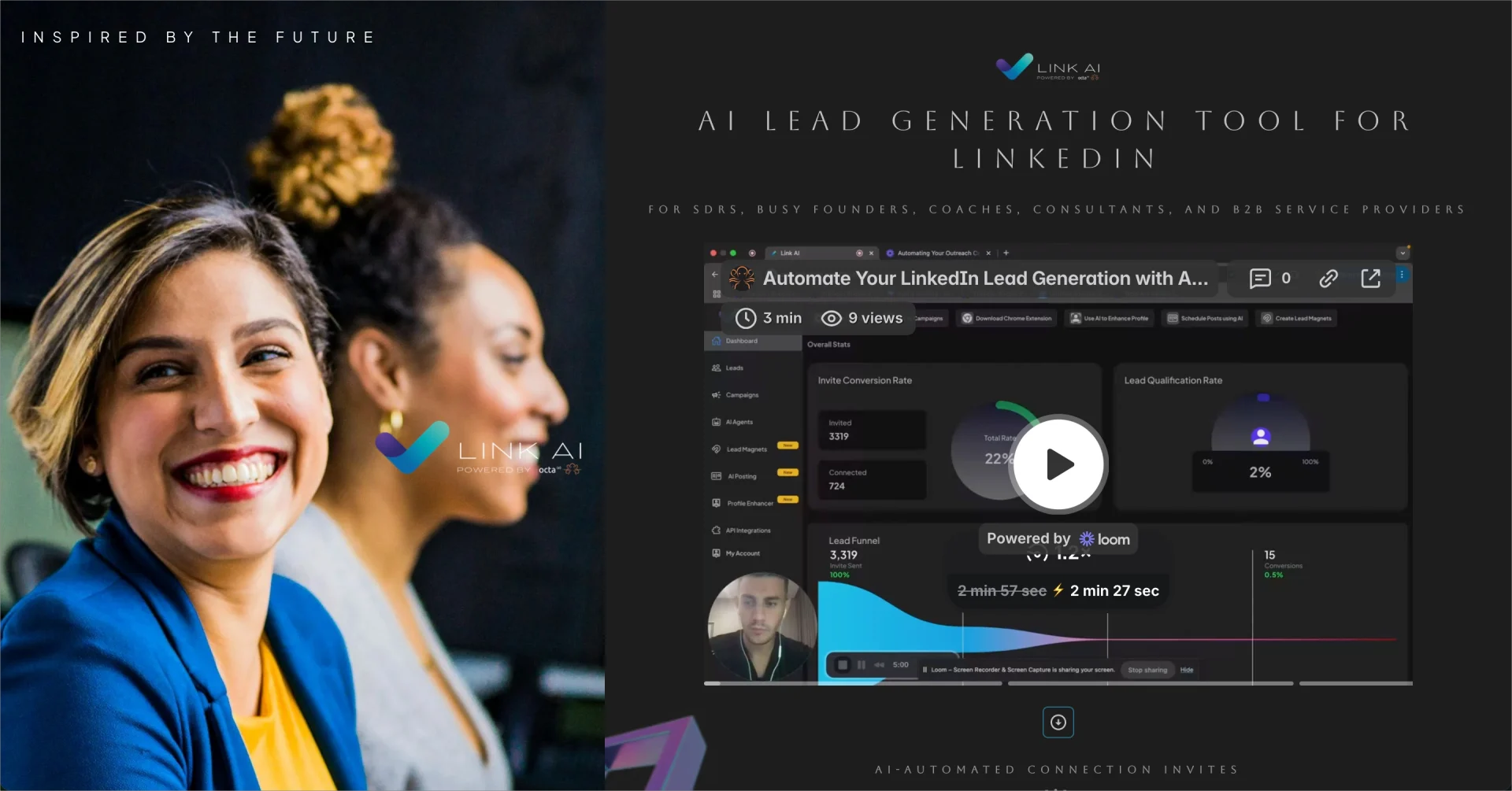 Los vídeos explicativos son una buena forma de aumentar la participación en landing pages