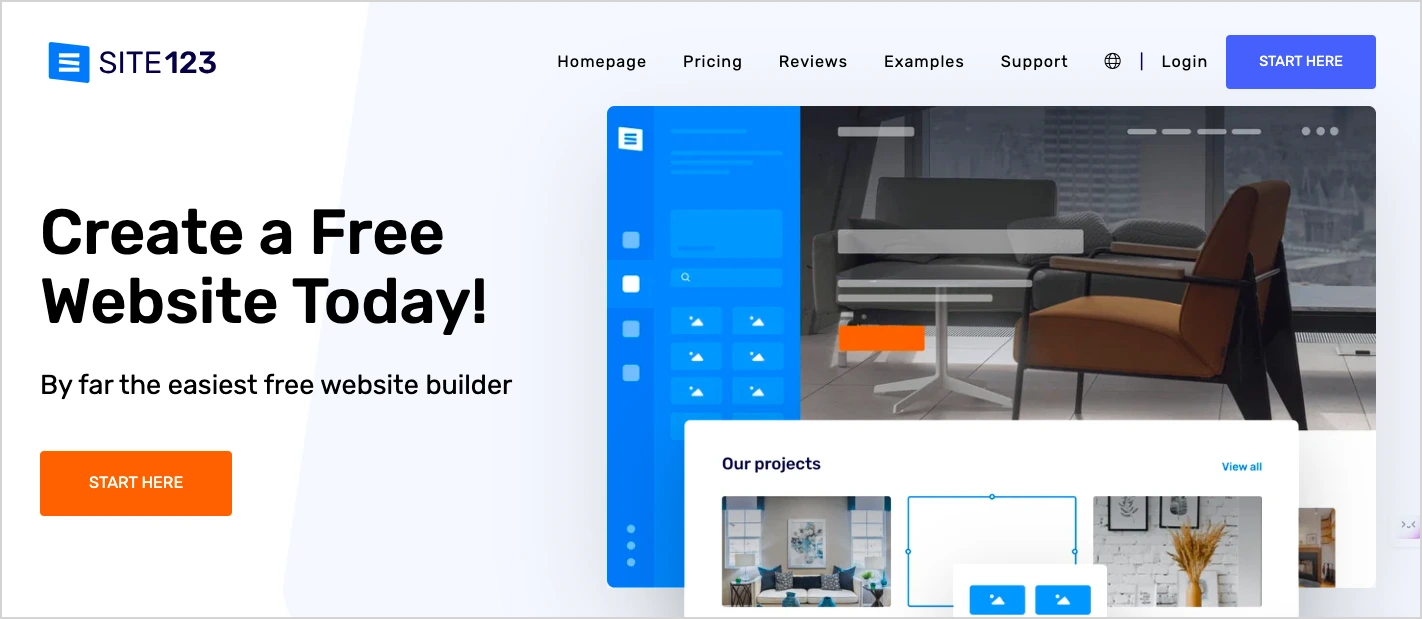 AI landing page generator