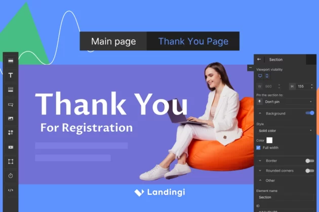 thank you landing pages