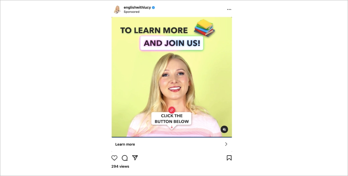 campagna pubblicitaria su instagram