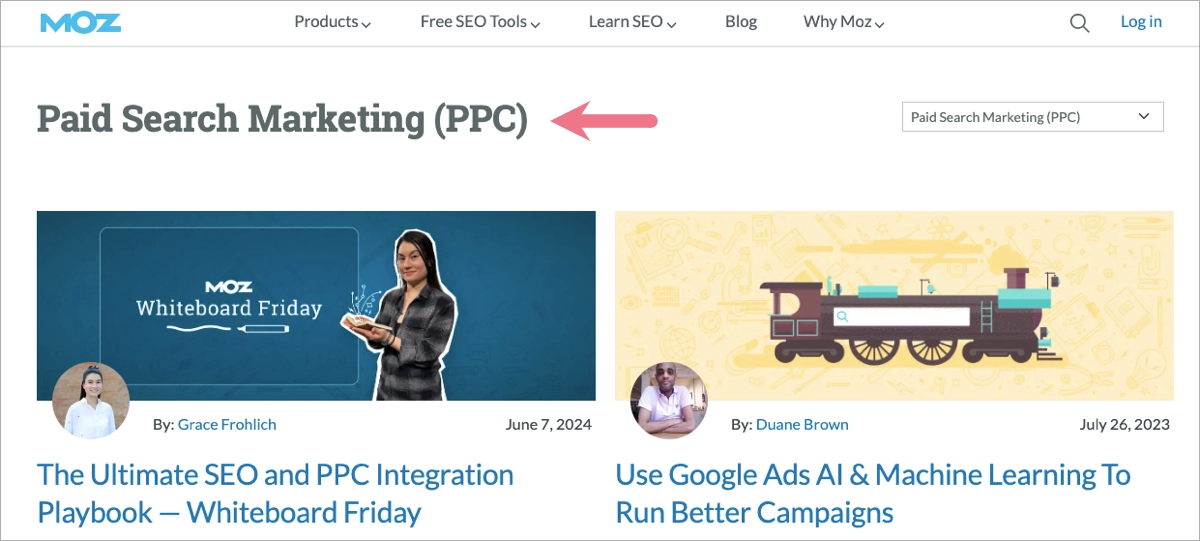 PPC-Tipps von MOZ