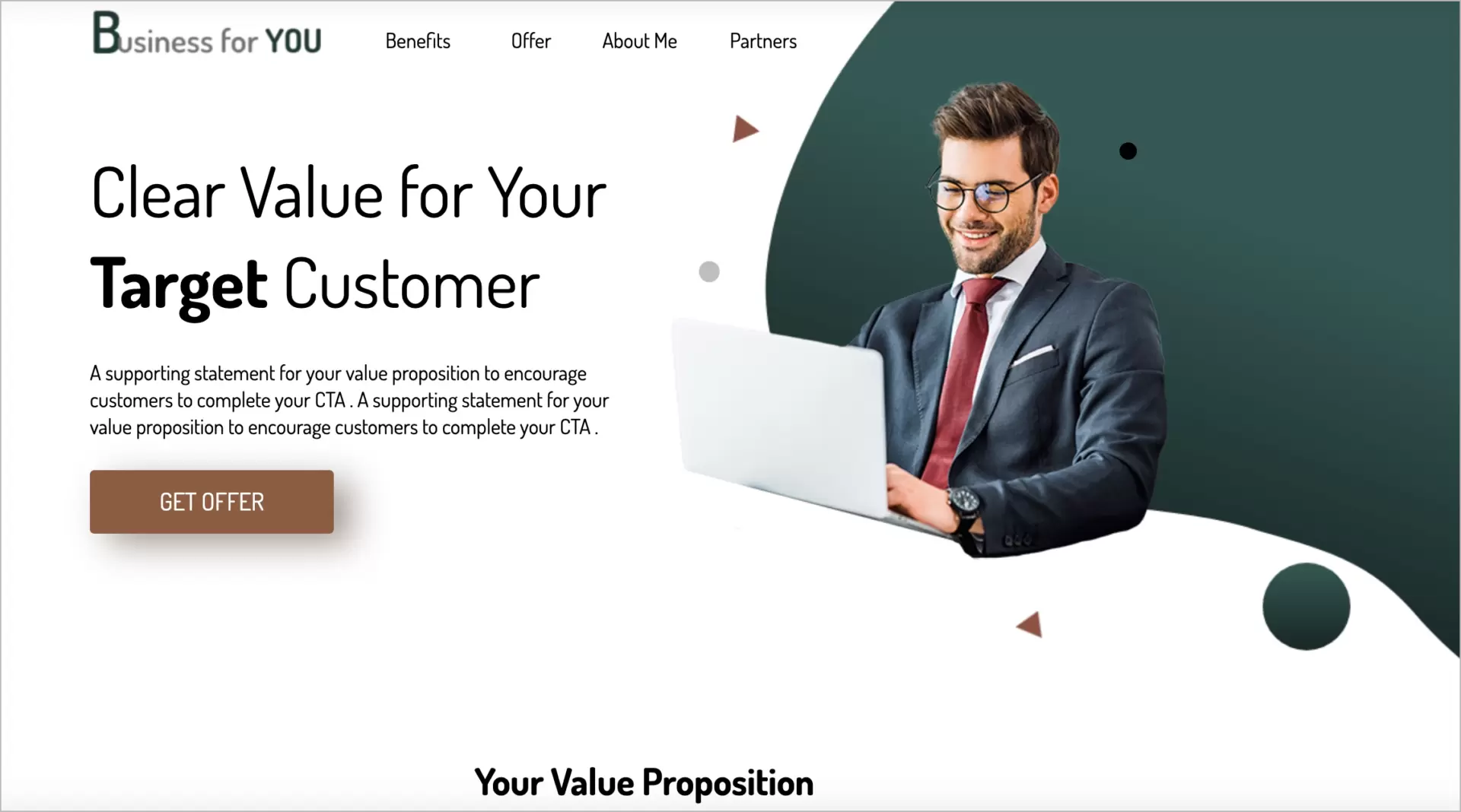 landing page in economics for ppc template