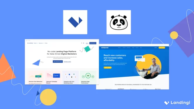top one among the best Wishpond alternatives Landingi comparison head to head