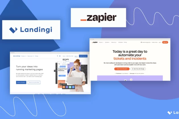 zapier automation platform with custom integrations vs landingi platform