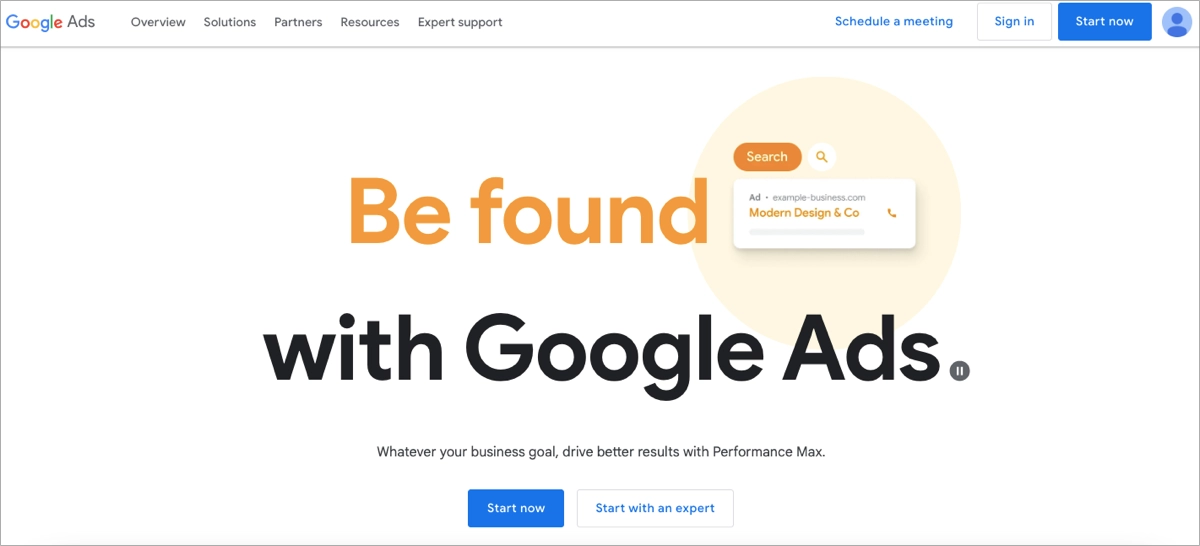 create ad campaigns with Google Ads