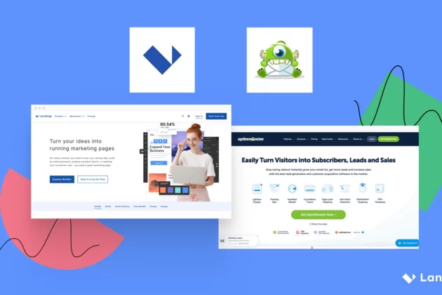 OptinMonster alternative for landing pages
