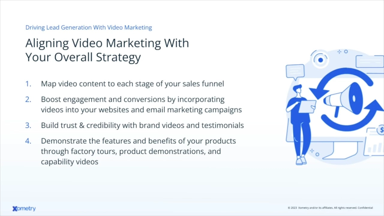I passaggi per allineare il video marketing alla strategia aziendale
