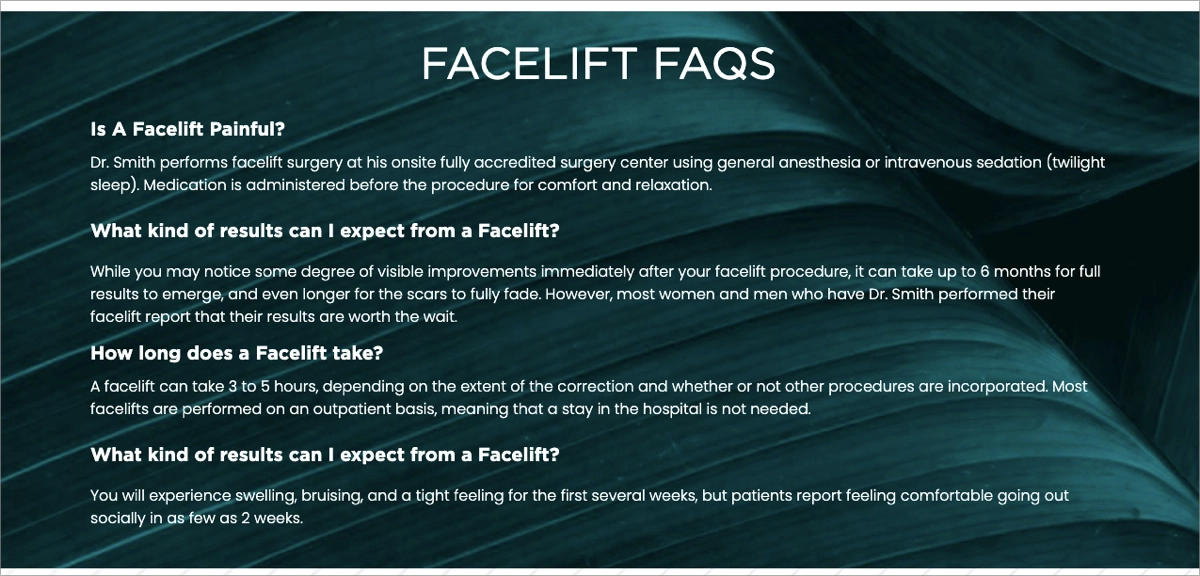 faqs in medical field