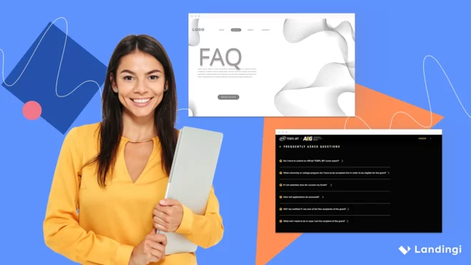 faq landing pages