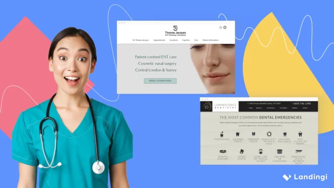 healthcare landing page best practices