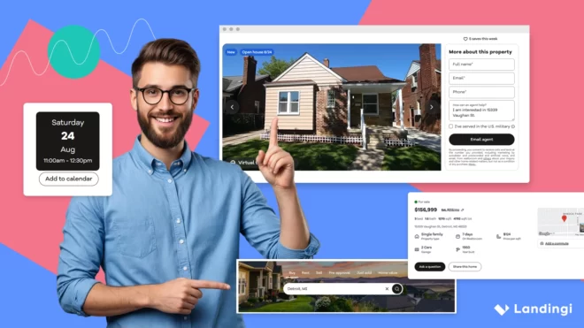 real estate landing page best practices and examples for boosting conversion rate