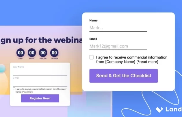email capture landing pages