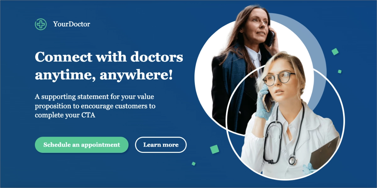 good landing page - medical industry template