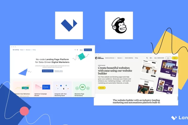 Landingi as a best Mailchimp alternative - comparison