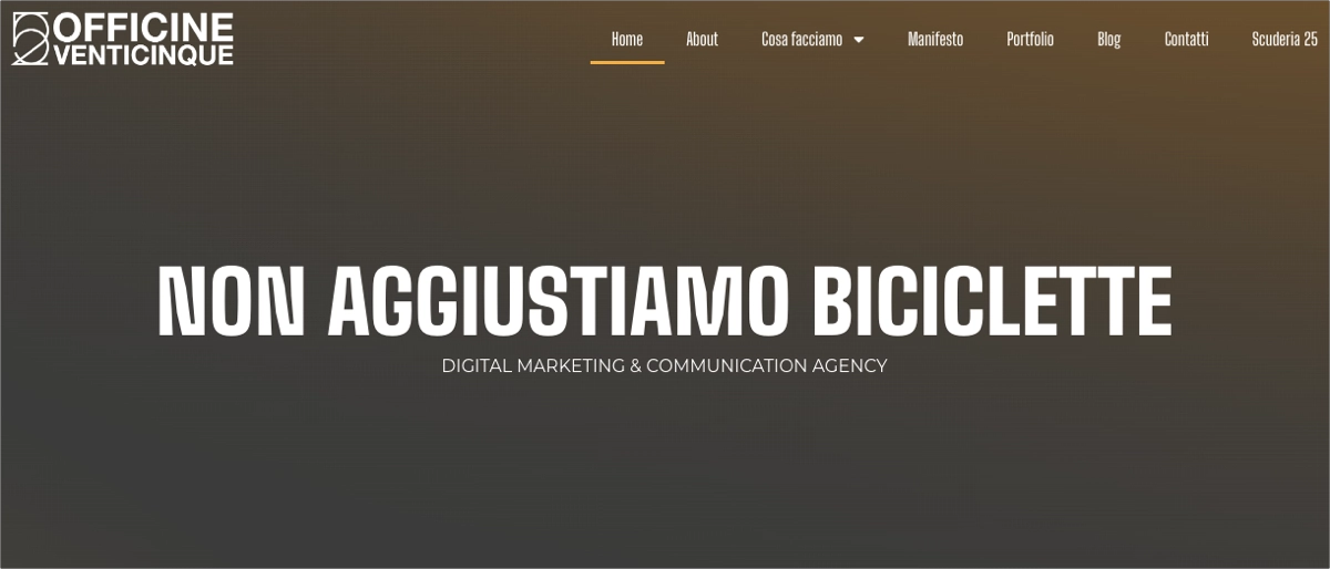 one of Italy's top digital marketing agencies