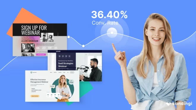 High converting landing pages