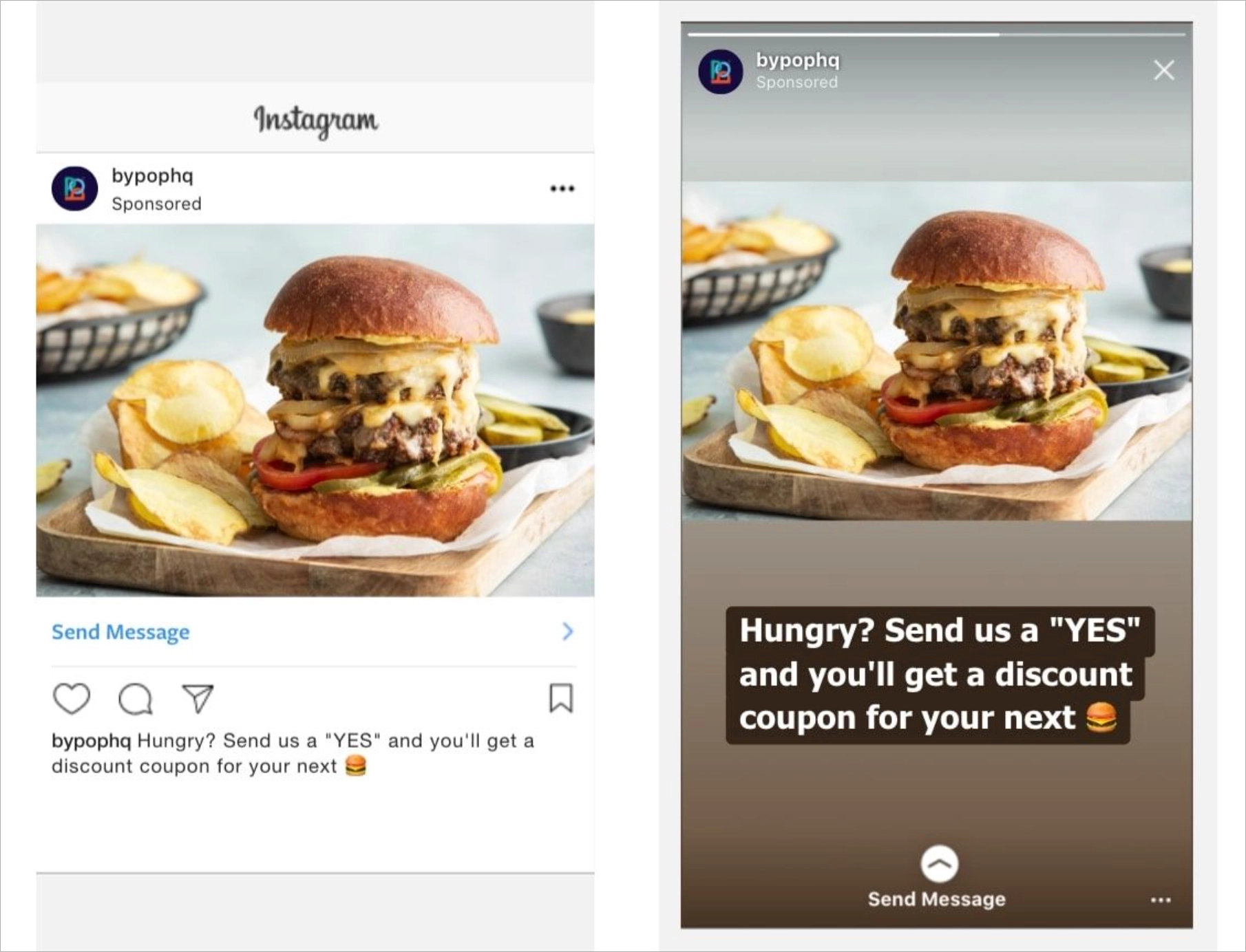 Exemplos de como os restaurantes usam a publicidade paga