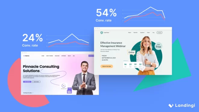 Landing page case studies