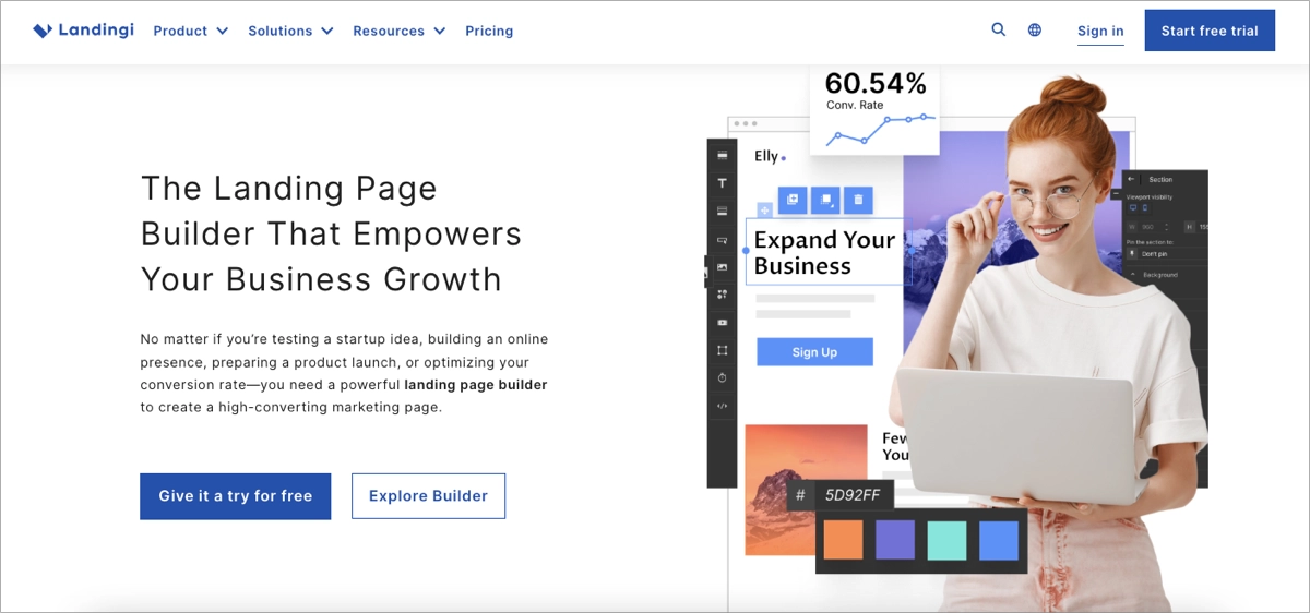 the best landing page platform