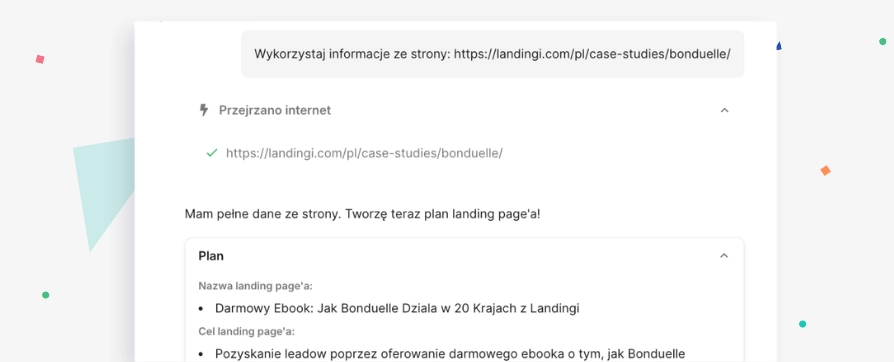 Prompt wyszukiwania w sieci w Lunarze